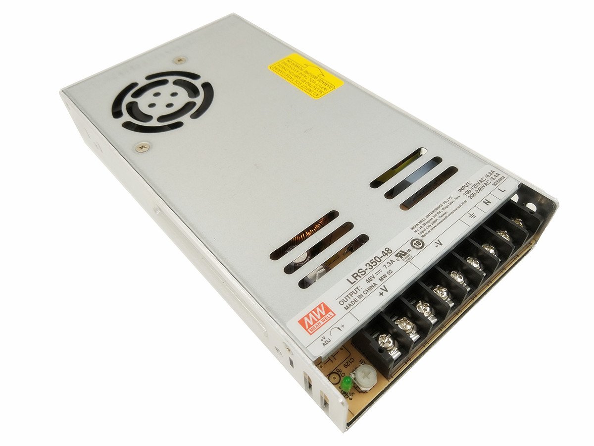 MEAN WELL LRS-350-48 350.4W 48V 7.3 Amp Single Output Switchable Power MEAN WELL LRS-350-48 350.4W 48V 7.3 Amp Single Output Switchable Power
