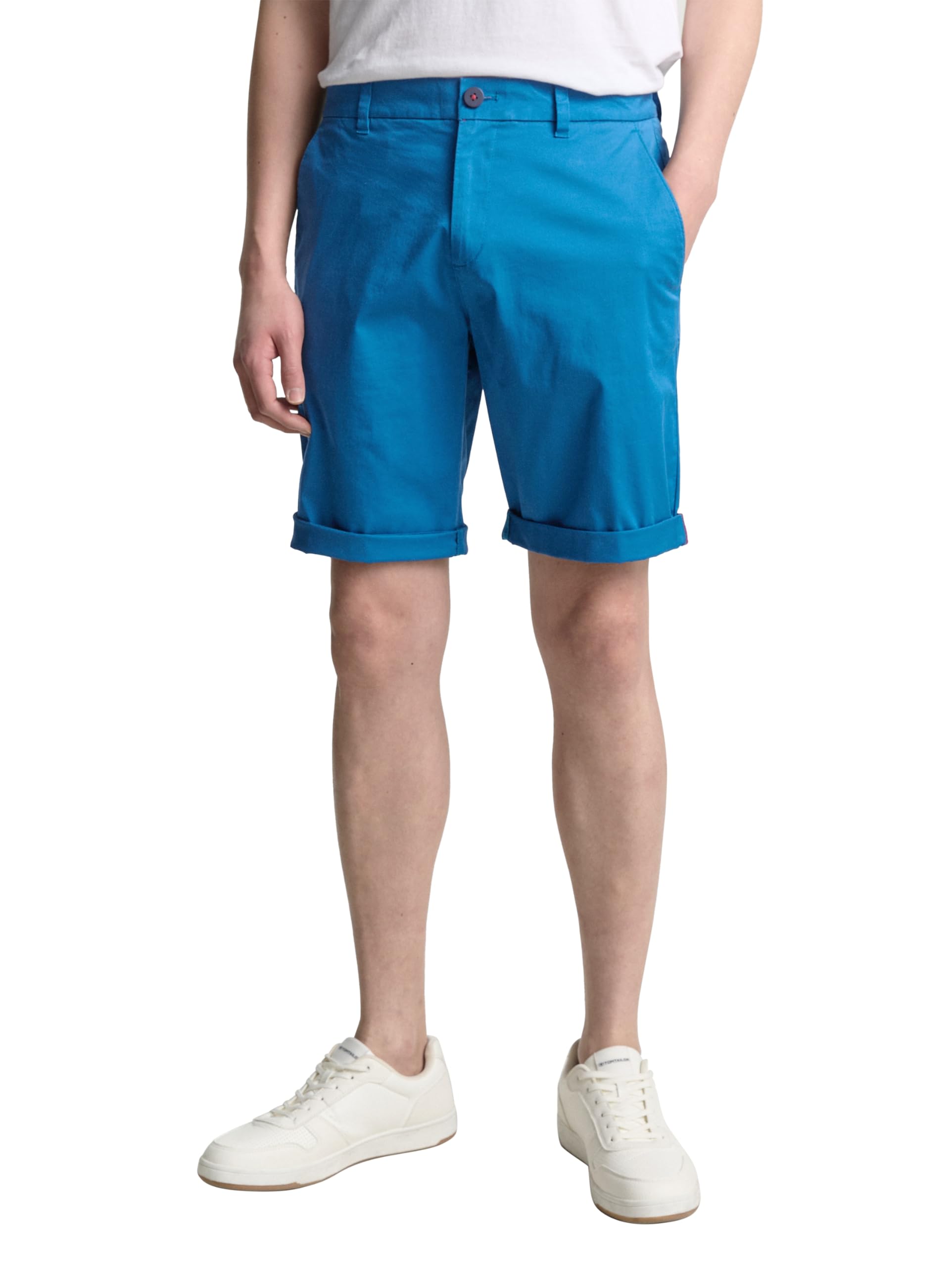 TOM TAILOR Herren Lightweight Regular Chino Shorts