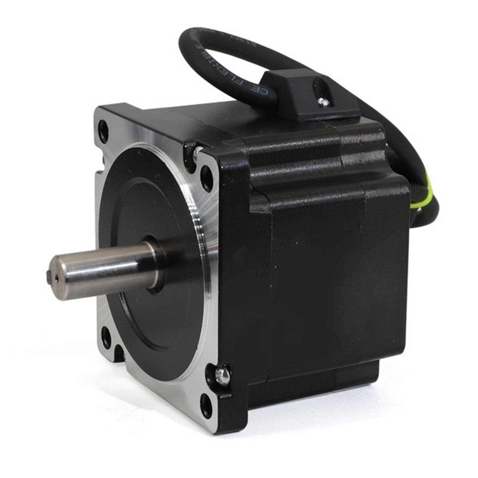 Motor paso a paso motor paso a paso de 1 eje Motor servo paso a paso híbrido NEMA 34 86BYG250A 2.4N Para cable conductor para fresadora CNC(12.7MM)
