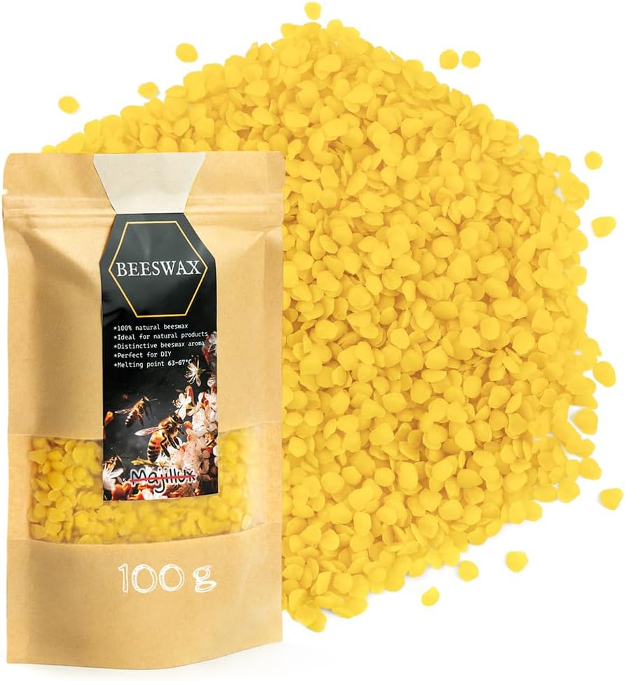 Cire d'abeille jaune et blanche : naturelle & purifiée Cire d'abeille jaune et blanche : naturelle & purifiée