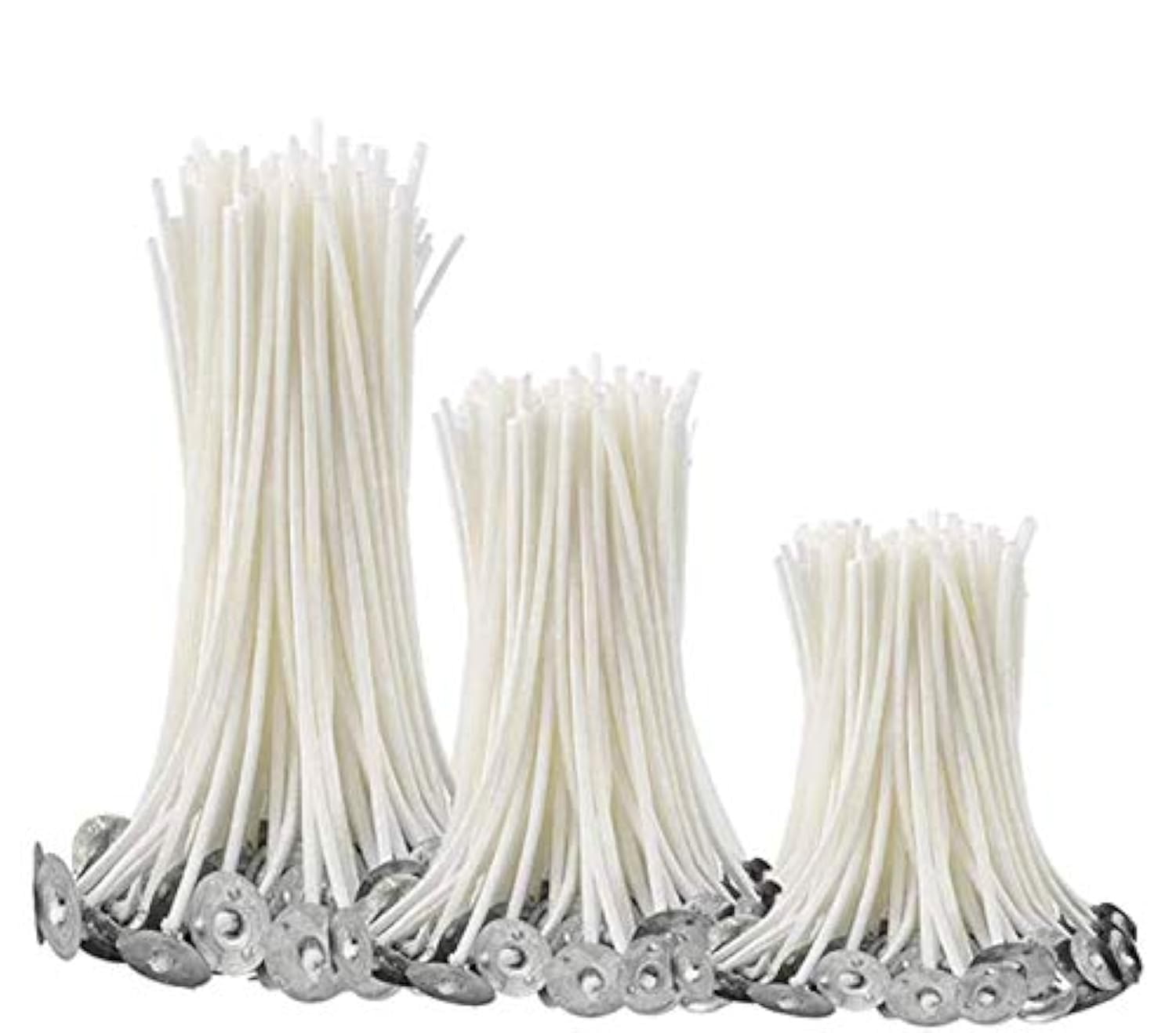 iKalaa Candle Making Wicks Combo | 50 Pcs Each of 3 inch 5 inch and 7 inch | Long Pre-Waxed | Total 150 (B08PVW7D4G) Amazon Price History, Amazon Price Tracker