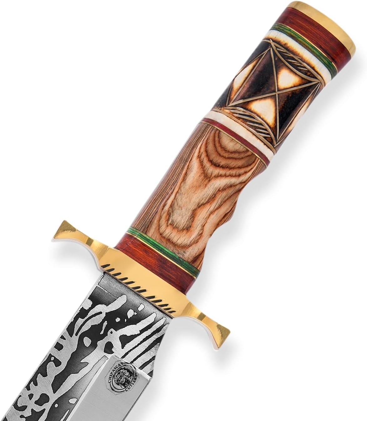 Stauer Down Under Bowie Knife with Sheath – High Grade 420 Stainless Steel Knife for Men for Camping and Outdoor Ventures – Gear for Men