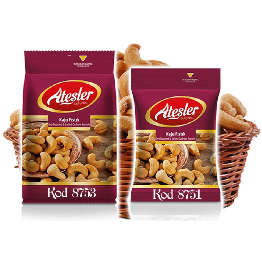 Ateşler Kuruyemiş Kaju Fıstığı Premium 70 gr