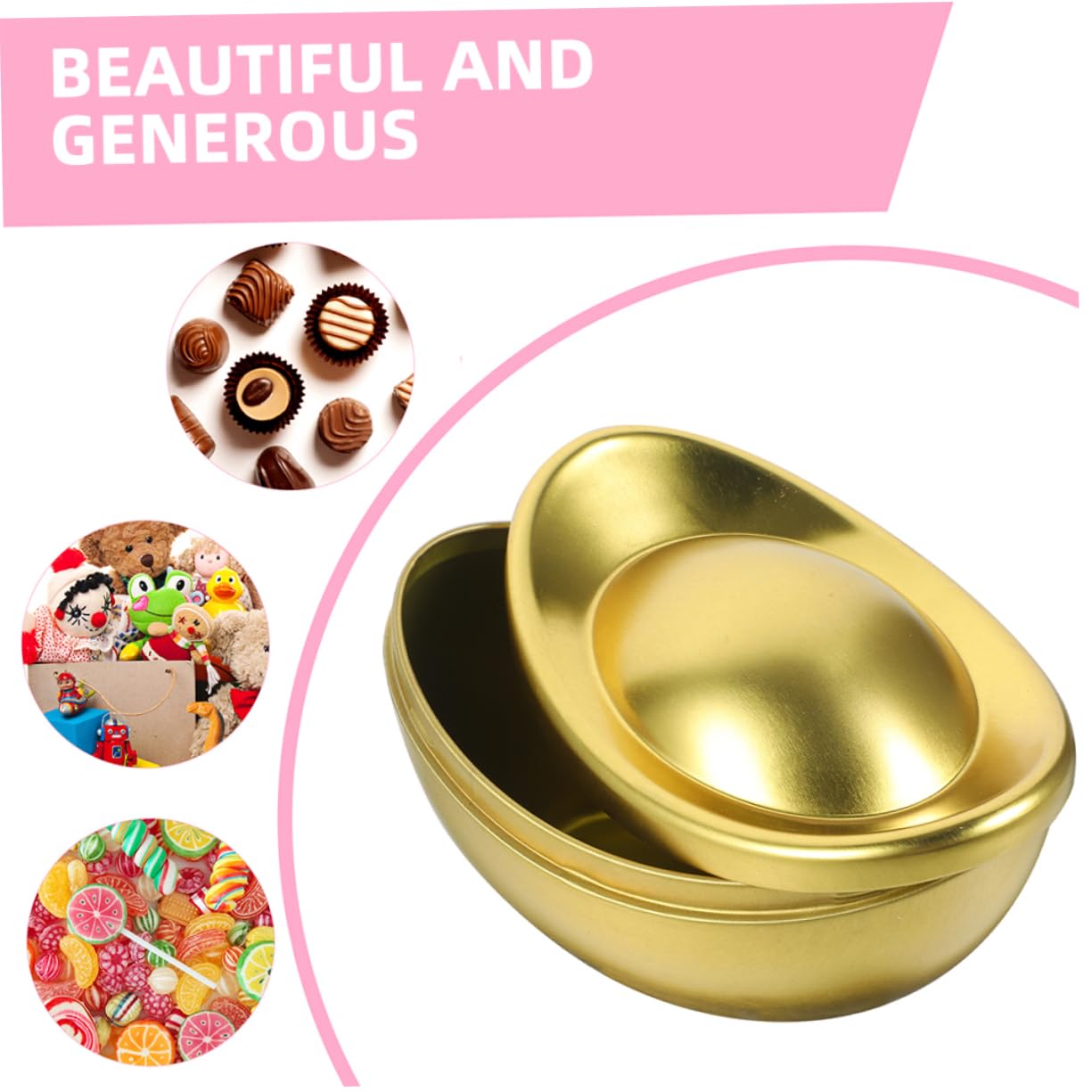 STOBAZA 12pezzi Scatole Di Caramelle Forma Di Lamiera Da Pratiche e Resistenti Per Confezionare Dolci e Snack Design Elegante e Duraturo Per Festività e Occasioni Speciali