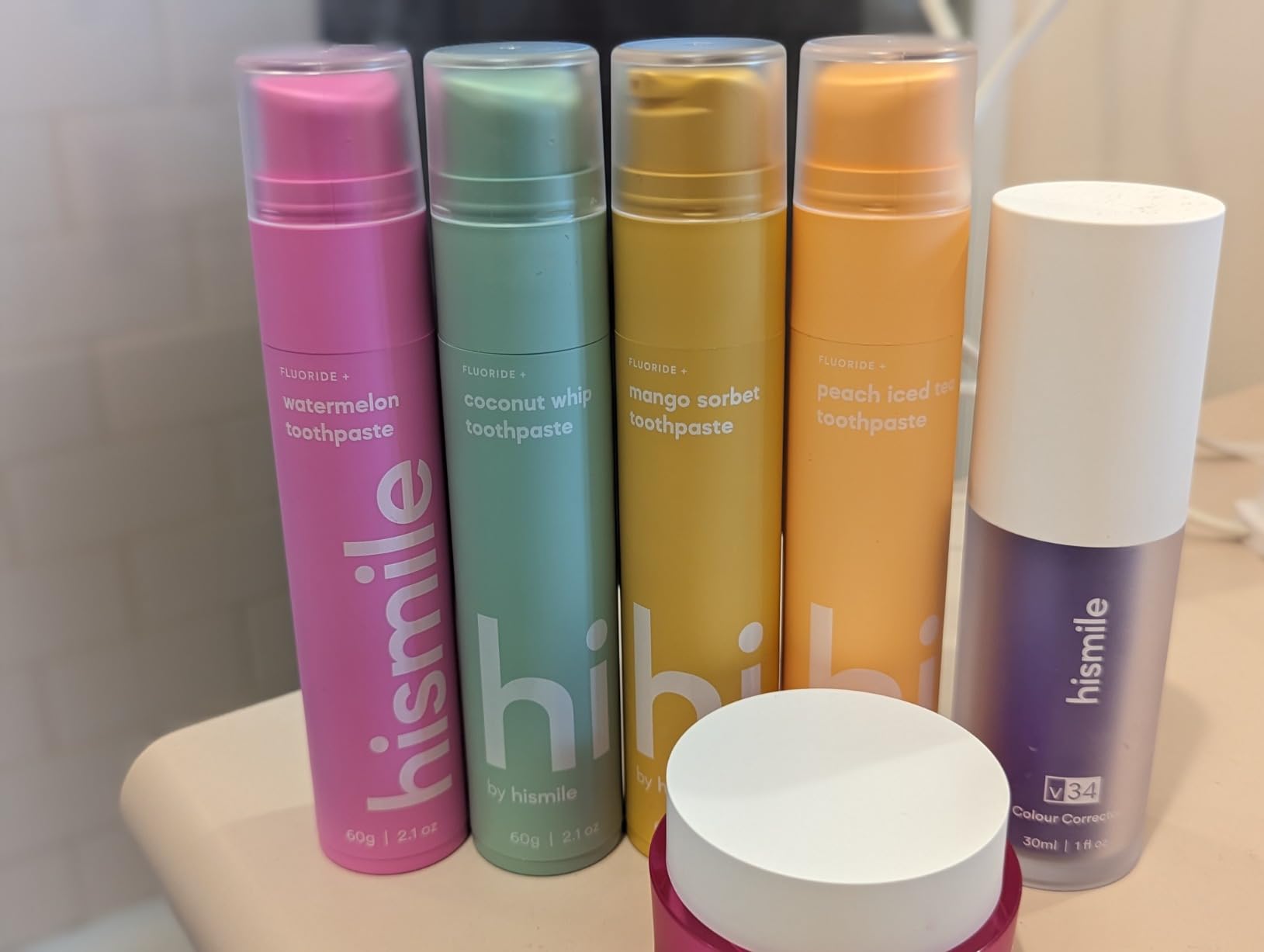 Hismile Peach Ice Tea Flavoured Toothpaste, Flavoured Toothpaste