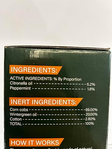 Miniatura 9 de 36 toallitas repelentes de mosquitos, aceite de menta, toallitas repelentes de insectos envueltas individualmente, protección segura y eficaz contra