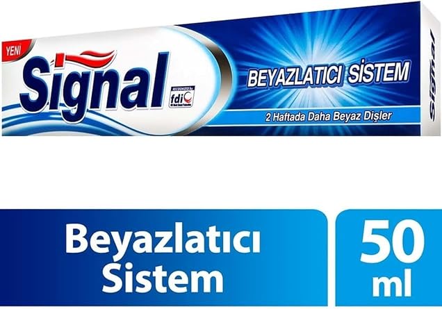 Signal Di  Macunu Ferahlat c  Beyazl k 50 Ml