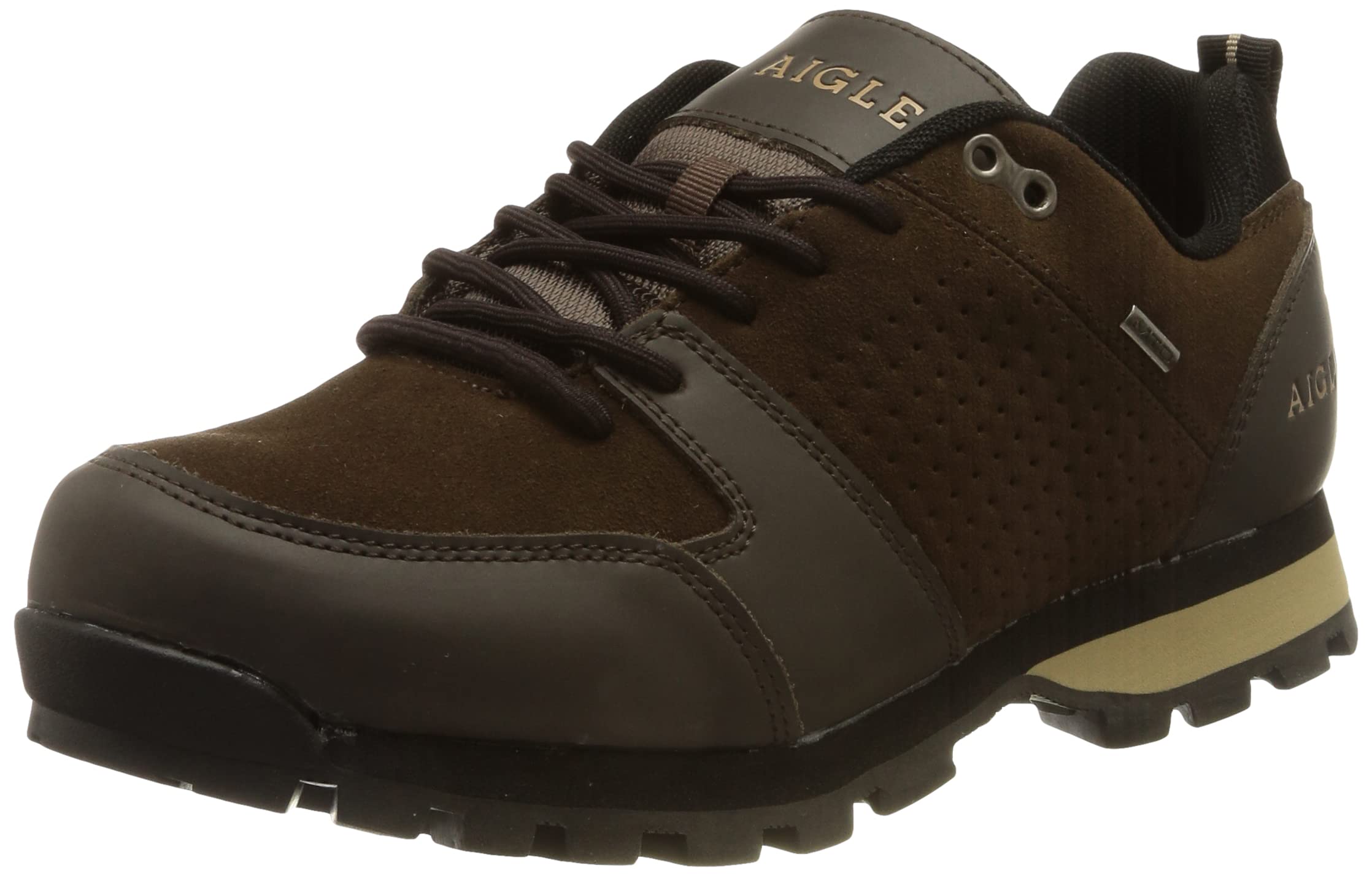 Aigle Men's PLUTNO 2 MTD LT Hiking Shoe, Expresso, 10.5 UK