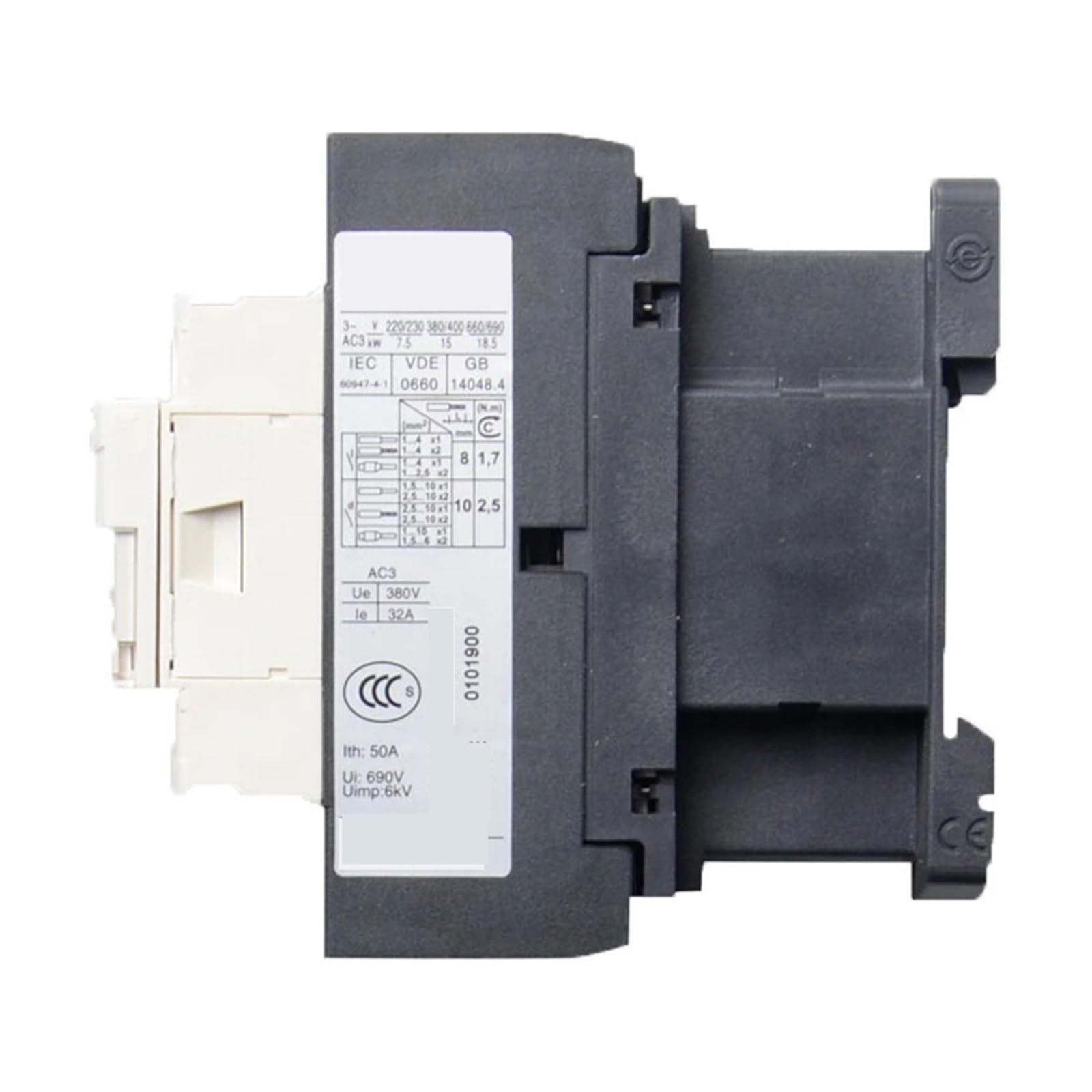 Contattore CA, compatibile con Schneider | 220 V 25 A 1D25 1D32 1D38 B7C F7C M7C Q7C 24 V 110 V 220 V 380 V(09A AC24V)