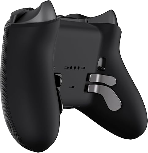 Miniatura 7 de eXtremeRate Carcasa inferior de repuesto para controlador Xbox Elite Series 2, carcasa trasera negra personalizada para Xbox Elite Series 2 Core