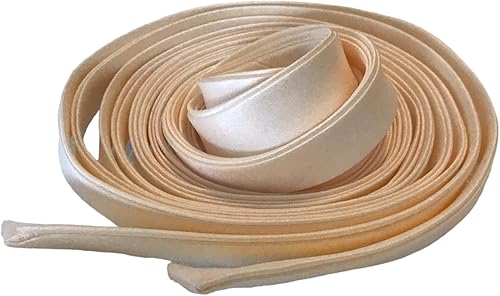 Miniatura 8 de Wedding Corset Satin Ribbon 140", Corset Back Lace-up Straps, Zipper Replacement Corset Ribbon. (offwhite)