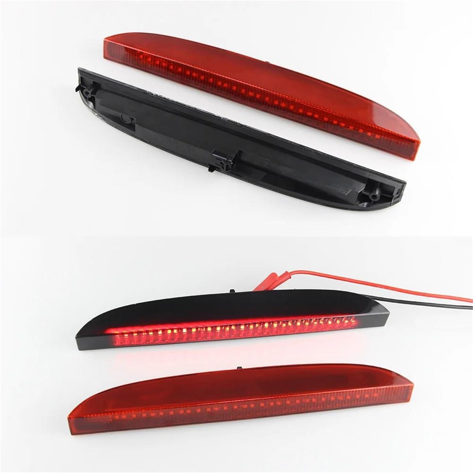 3ème Feu Stop Haute Niveau 3ème Feu Stop Acouto Pour Clio II 1998-2005 - Rouge - Remplacement OE 7700410753 Feu Stop Clio 2