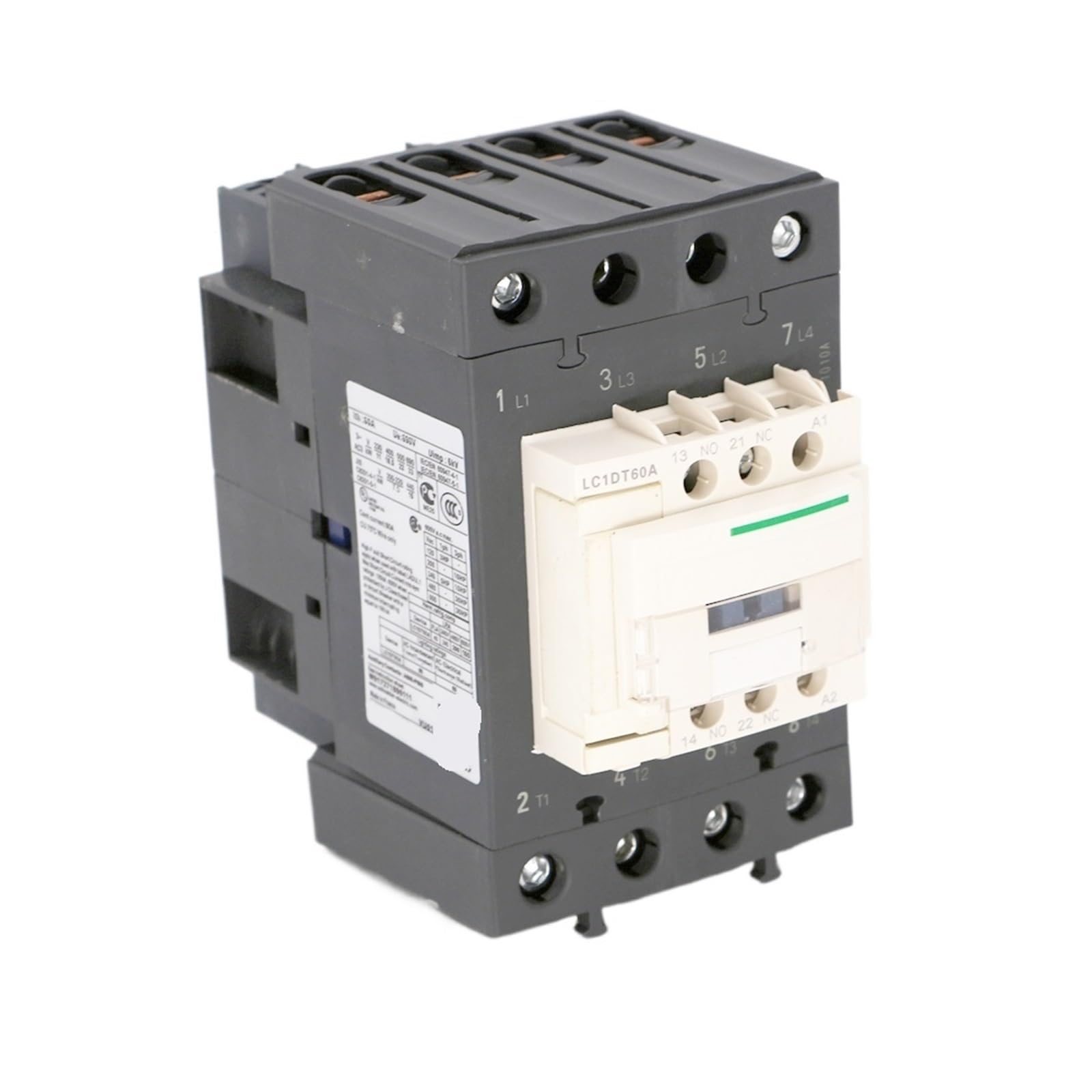BALYDLUL LC1DT60AR7 AC electric magnetic Contactor 4P 4NO LC1-DT60AR7 60A 440V AC coil