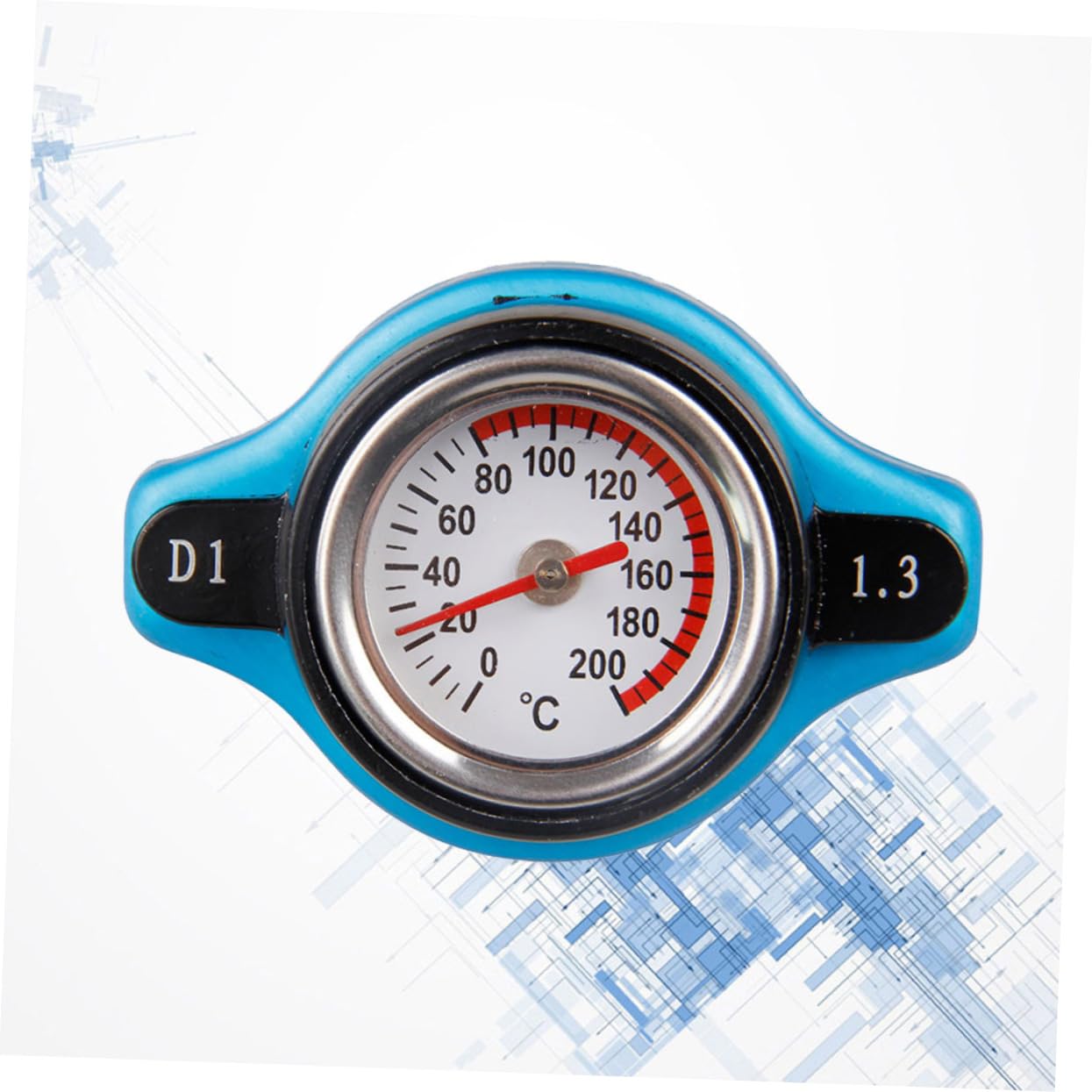 Tapa Del Radiador Termostático Para Coche Indicador De Temperatura Medidor De Bar