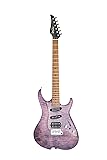 Vola OZ RV TNC Electric Guitar, Mahogany Body, Roasted Maple Neck, Stainless Steel Frets, Modern C Neck, Made in Japan (Trans light purple gloss)