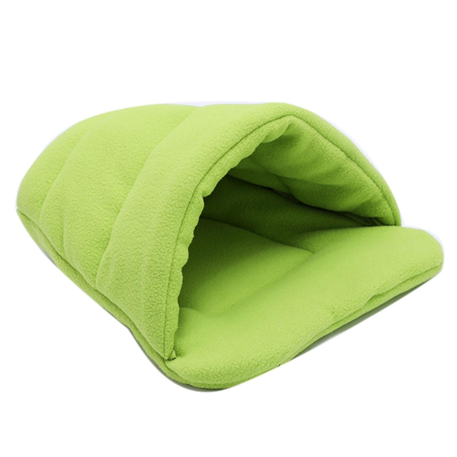 matumou Thick Fleece Warm Dog Cat Tent Cave Bed Slipper Shape Pet Sleeping