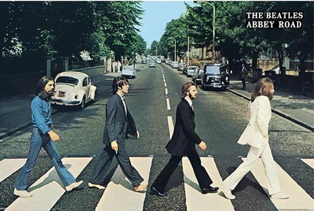 Amazon.com: Abbey Road Album Cover Art Print Poster 17x11 Inches