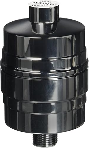 Sprite Showers HOB-CM - Filtro de ducha de metal de alto rendimiento, cromado