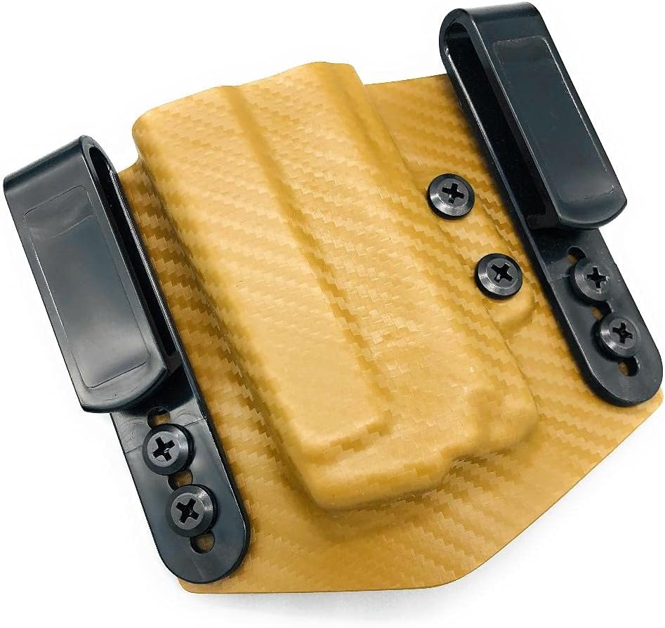 Neptune Concealment Dual Clip IWB Kydex Magazine Pouch for FN 5.7 - Veteran Made in USA