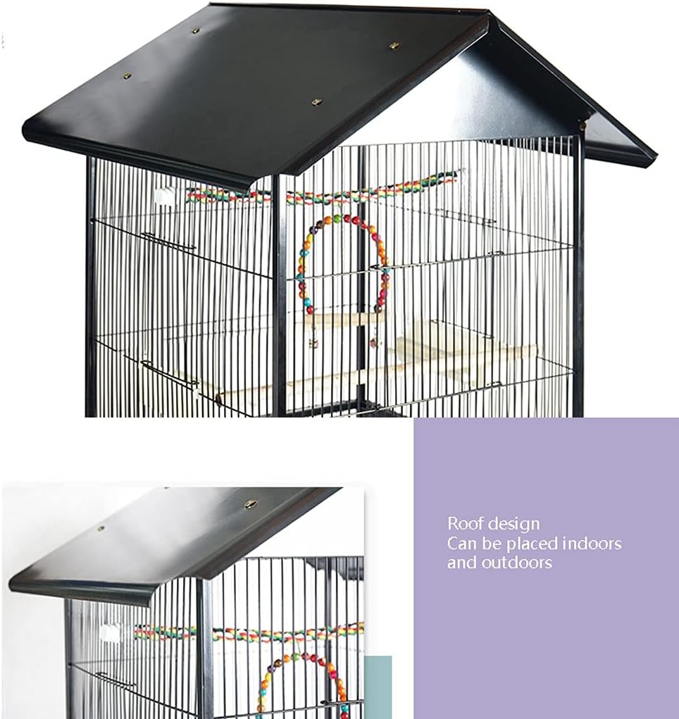 鳥かご オウムケージ 大型飼育ケージ 金属製高級ヴィラ 大型屋外ケージ