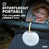 Zello Portable Pro Max White Noise Machine Baby Sleep Aid – 55+ Hour Battery, Advanced Sounds, Night Light, Smart Memory & Timer, Rechargeable for Travel