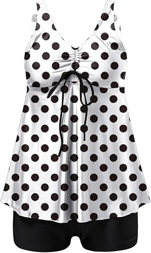 Miniatura 4 de Leopard Bathing Suits for Women Plus Bathing Top Tummy Women with Boyshorts Piece Suits Print Suits Womens