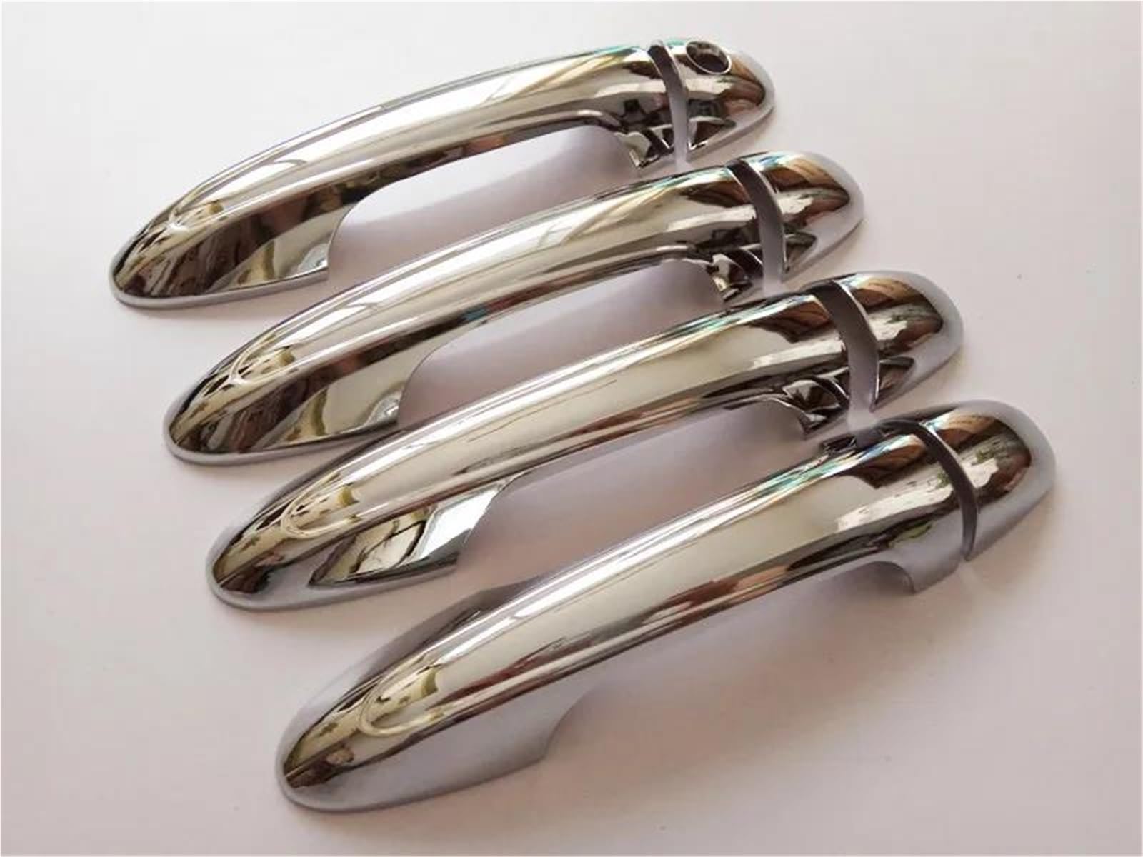 Hjkdsz K-1 Ys Car Door Protection Chrome Door Handle Cover Parts Accessories For Toyota For Rav4 Xa40 2018 2017 2016 2015 2014 2013(K-1 Ys)