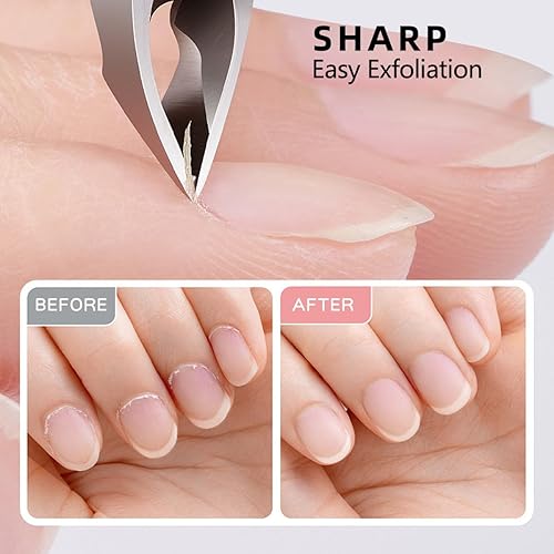 Miniatura 6 de Cortador de cutículas de 34 mandíbula extremadamente afilado para cutículas, tijeras de acero inoxidable, cortador de pedicura, herramienta de