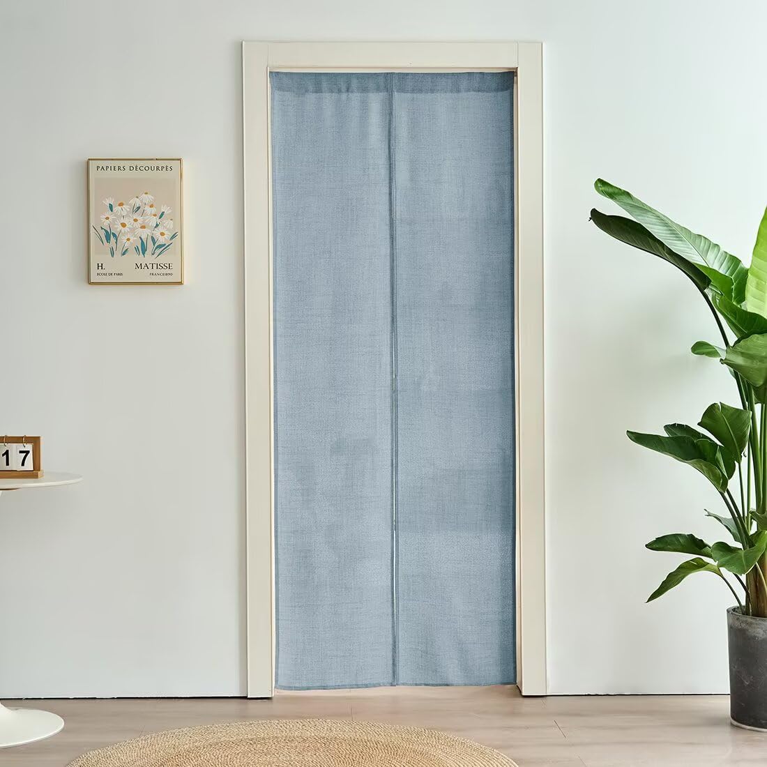 Amazon｜唐土工房 のれん 麻 のれん おしゃれ 遮光 リネン 暖簾 170cm