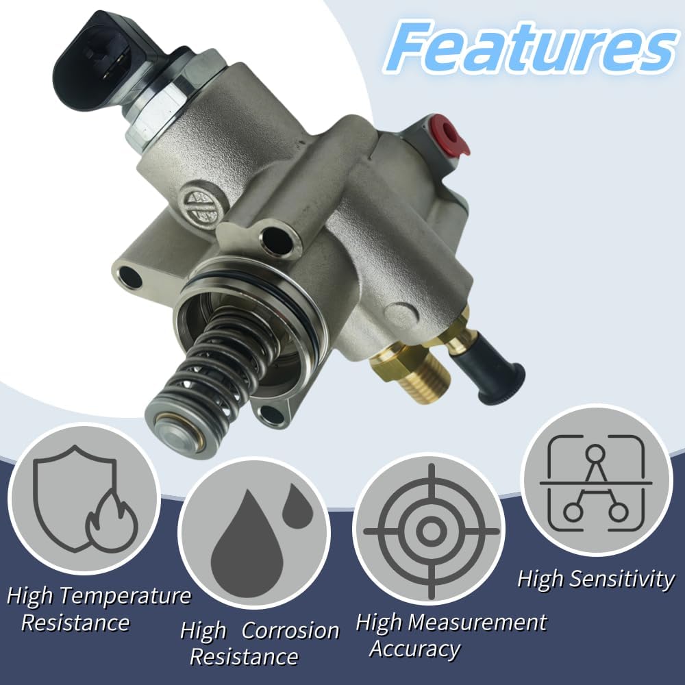 06F127025M High Pressure Fuel Pump,Replaces 06F127025J 06F127025H,Compatible with A3 A4 TT Eos Golf Gti Jetta