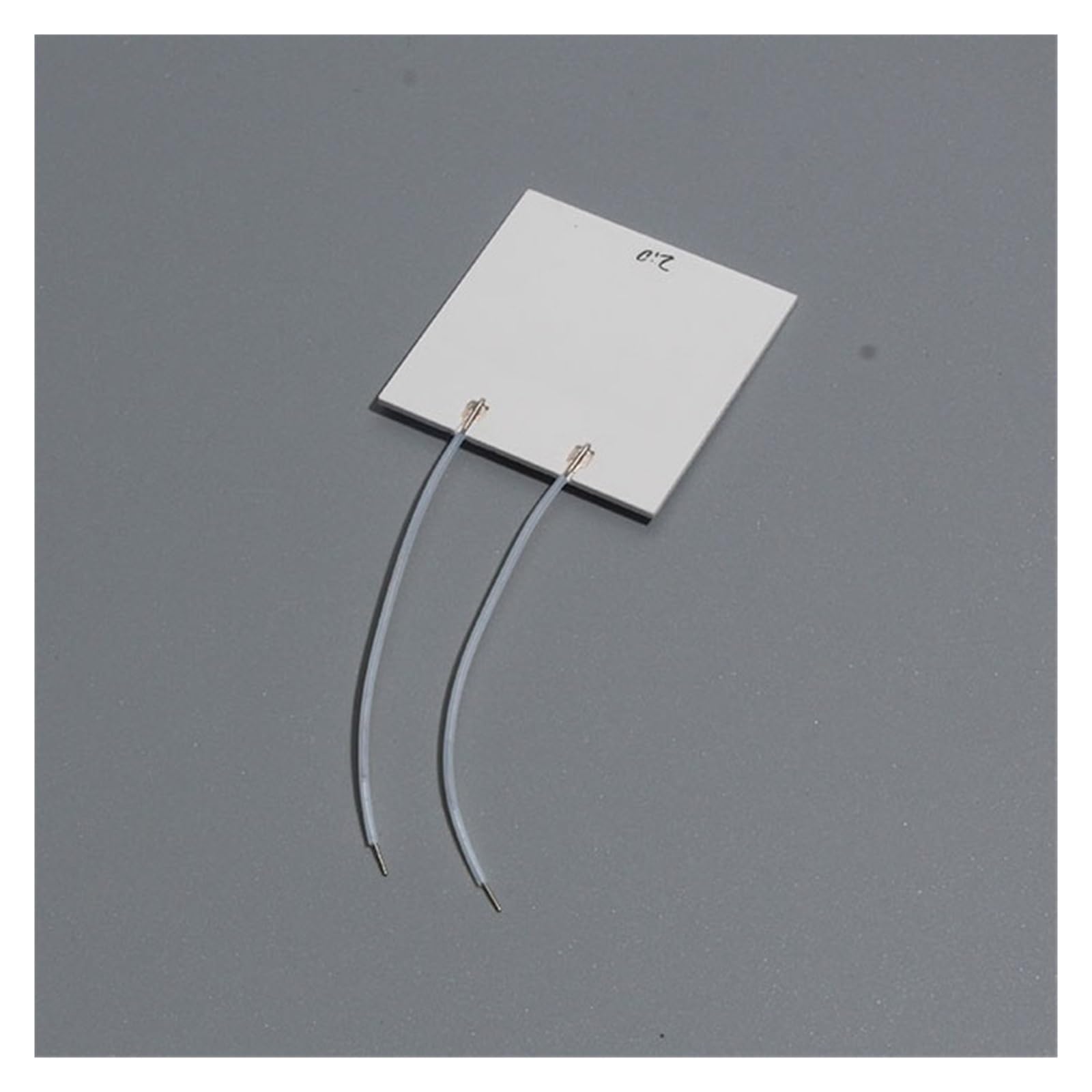 Placa calefactora de cerámica MCH de 50 x 50 x 2 mm, multivoltaje (3,7 V-220 V), calentador de óxido de aluminio de alta temperatura, 1 unidad (36 V, 85 W, 250 C)