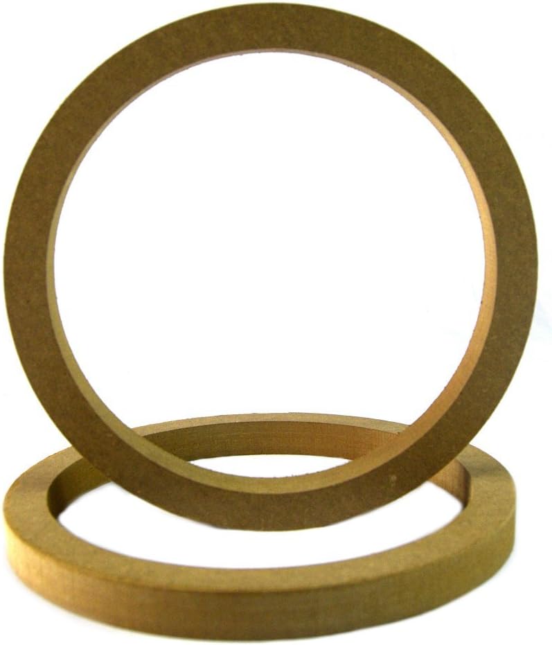 Audiopipe 8" INCH Speaker MOUNTING Spacer Rings for Fiberglass MDF RING-8R (10 Rings)