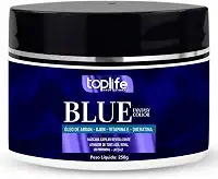 Máscara Matizadora Tonalizante Azul Royal Toplife Profissional 250g