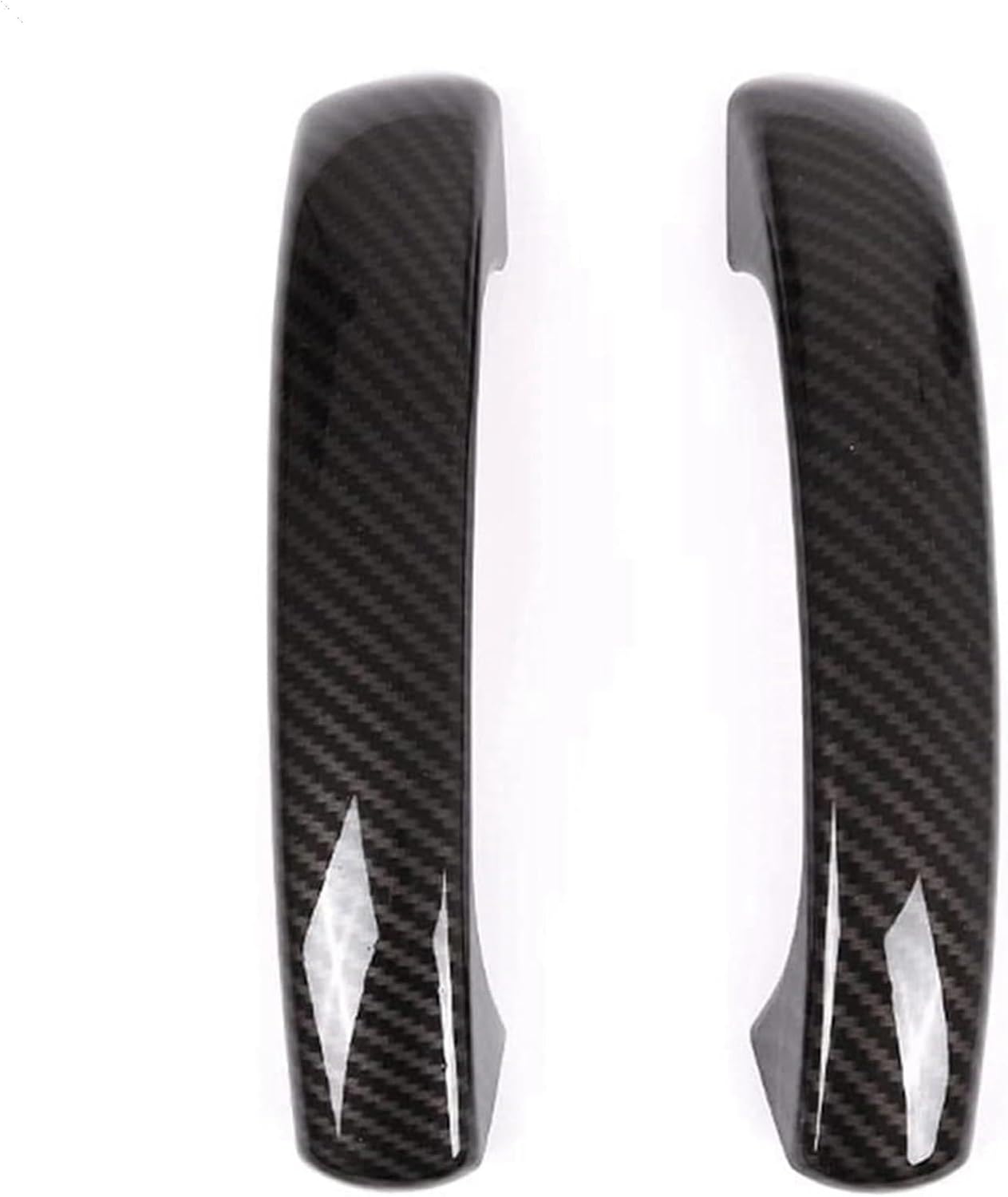 for Stylish and Durable Carbon Fiber Chrome Car Exterior Door Handle Cover Trim Sticker for Benz for Smart 451 for Fortwo 2009-2015
