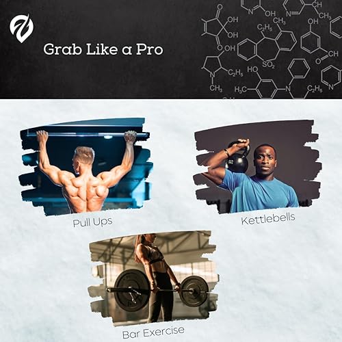 Miniatura 6 de Liquid Chalk, Mess Free Gym Chalk for Weightlifting, Gymnastics, Rock Climbing, Dancing, and Lifting. Sweat Resistant and Long Lasting for Stronger