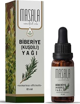 Masala Biberiye Hidrolat & Uçucu Yağ Seti, 125 ml Biberiye Suyu & 10 ml Biberiye Yağı