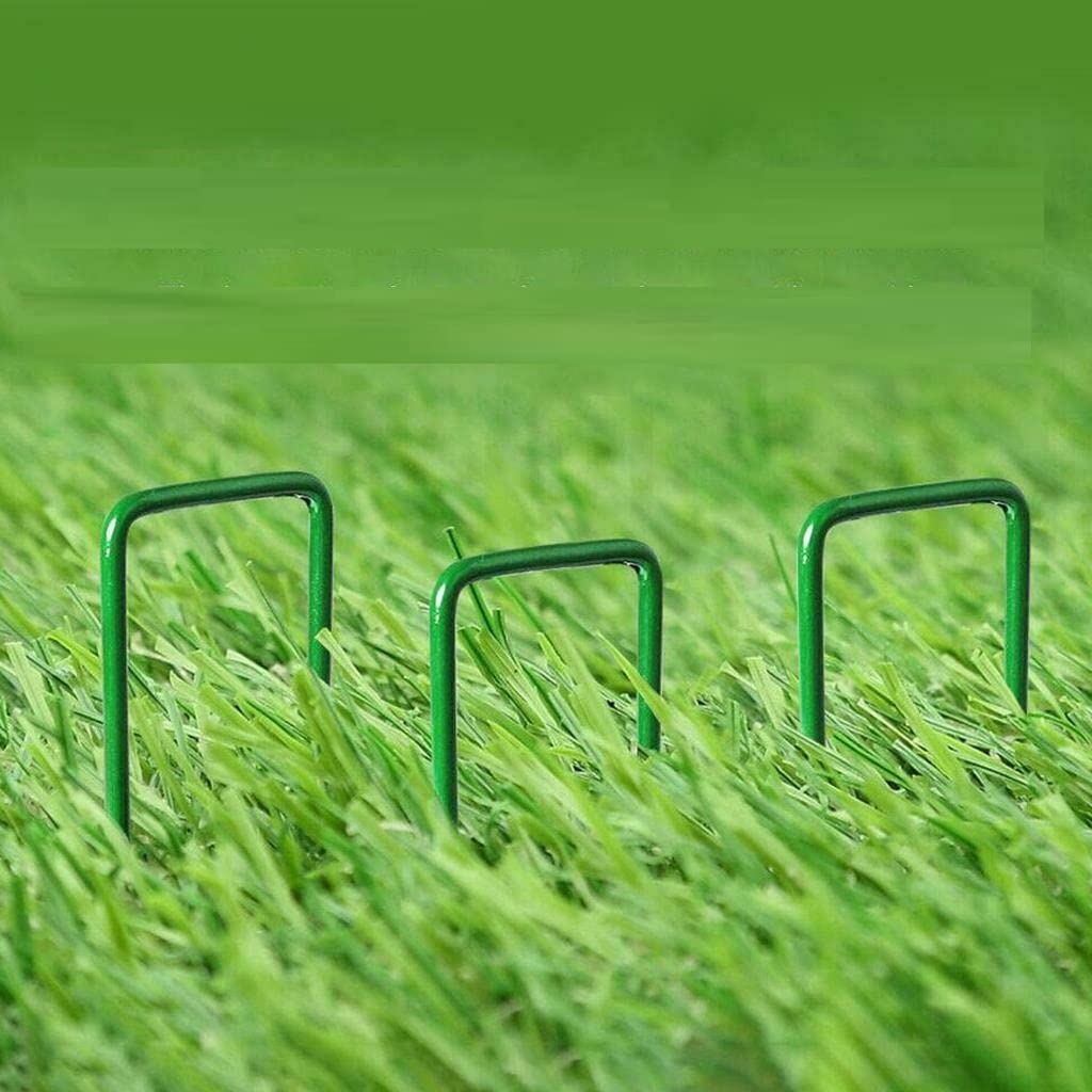 NIGMA® Heavy Duty U Pins | Green Artificial Grass Turf | Galvanised Metal Pegs (Pack of 30)