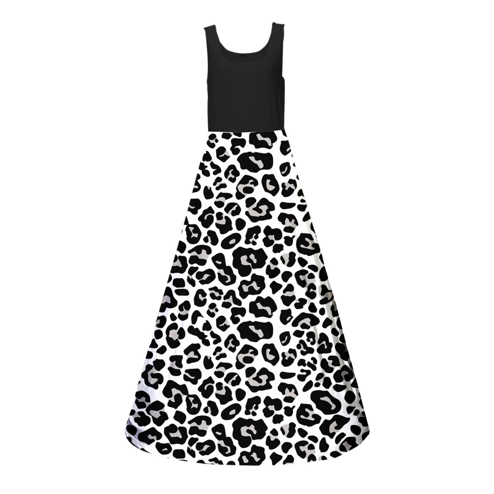 Générique Robe Grande Élégante à Imprimé Printanier pour Occasions Spéciales et Sorties