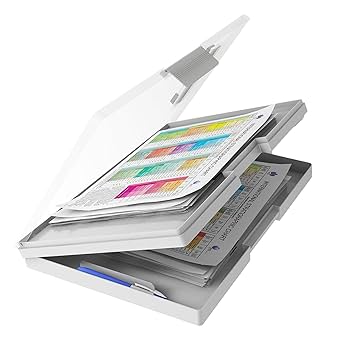 Amazon | PUNCIA バインダー A4 収納付き クリップボード
