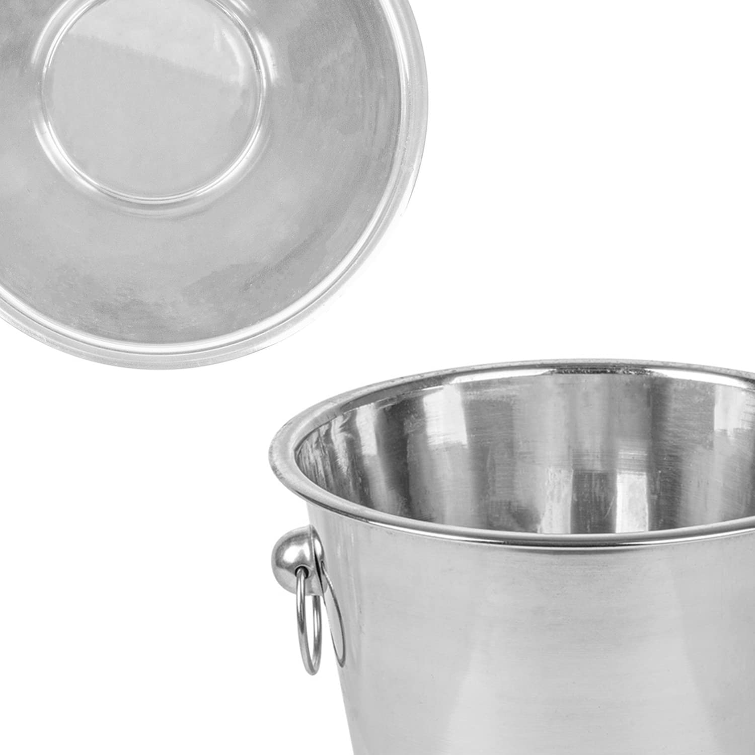 TIENDA EURASIA - Champanera, Cubitera, Enfriador de Botellas de Vino, Cubiteras para Botellas con Capacidad Aproximada de 3 litros, Enfriador Botelas de Tamaño ø22 x 22 x ø21 cm