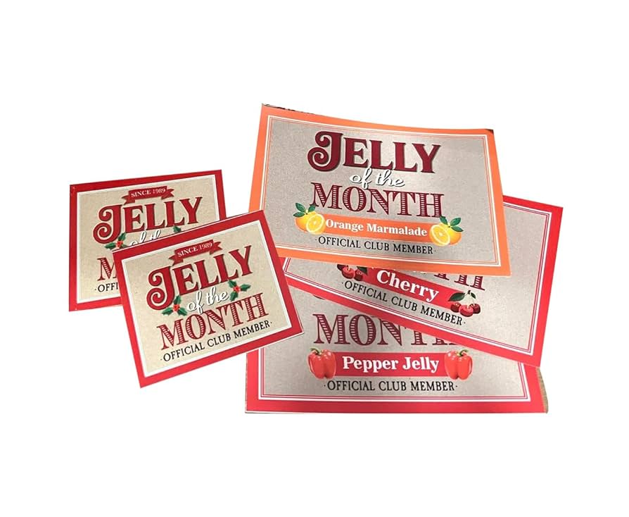 Amazon.com: JELLY of the MONTH Club STICKERS | Easy-to-Peel Stickers | 2 size options | Generic & Flavors | National Lampoon's Christmas Vacation ((Set of 12) GENERIC Medium Labels) : Arts, Crafts & Sewing amazon-com-jelly-of-the-month-club-stickers-easy-to-peel-stickers-2-size-options-generic-flavors-national-lampoon-s-christmas-vacation-set-of-12-generic-medium-labels-arts-crafts-sewing