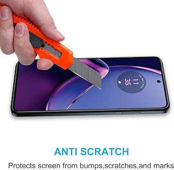 Didisky 3 Pack Tempered Glass Screen Protector for Motorola Moto G84 5G, Scratch-Resistant, 9H Hardness, No Bubbles, High Definition Screen Protector, Easy to Use