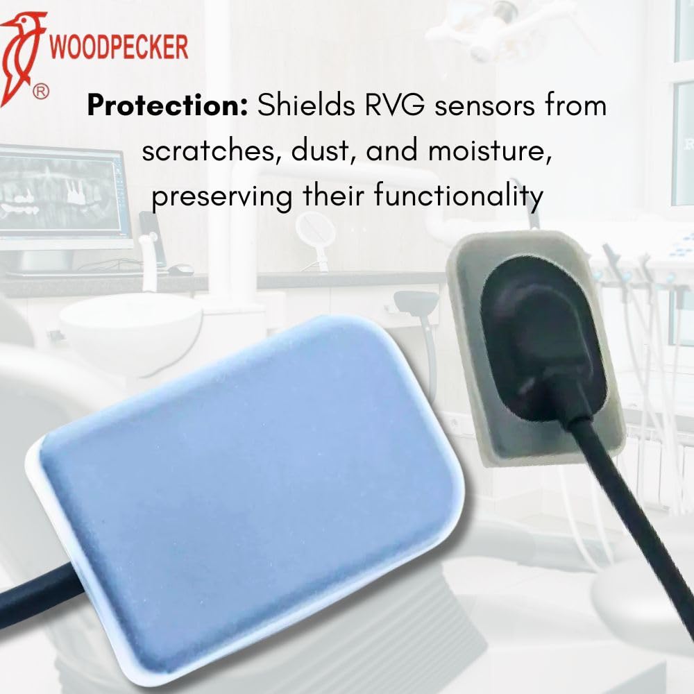 Dentgist Woodpecker Silicone Protective Cover for RVG Sensor Size - 1.5 | Soft & Flexible Shield | Enhances Sensor Durability | Reusable & Autoclavable - Image 3 thumbnail
