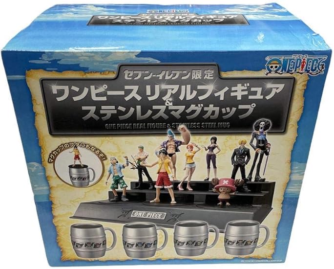 Amazon セブンイレブン限定 ワンピースリアルフィギュア ステンレスマグカップ フィギュア ドール 通販