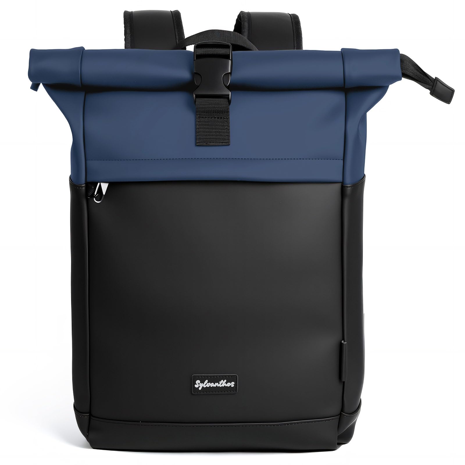 Sac a Dos Etanche, Sac à Dos Ordinateur Unisexe Extensible de 18 à 25 Litres avec Fermetures Éclair Antivol, Sac à Dos Travail pour Voyage, École, Loisirs - Bleu