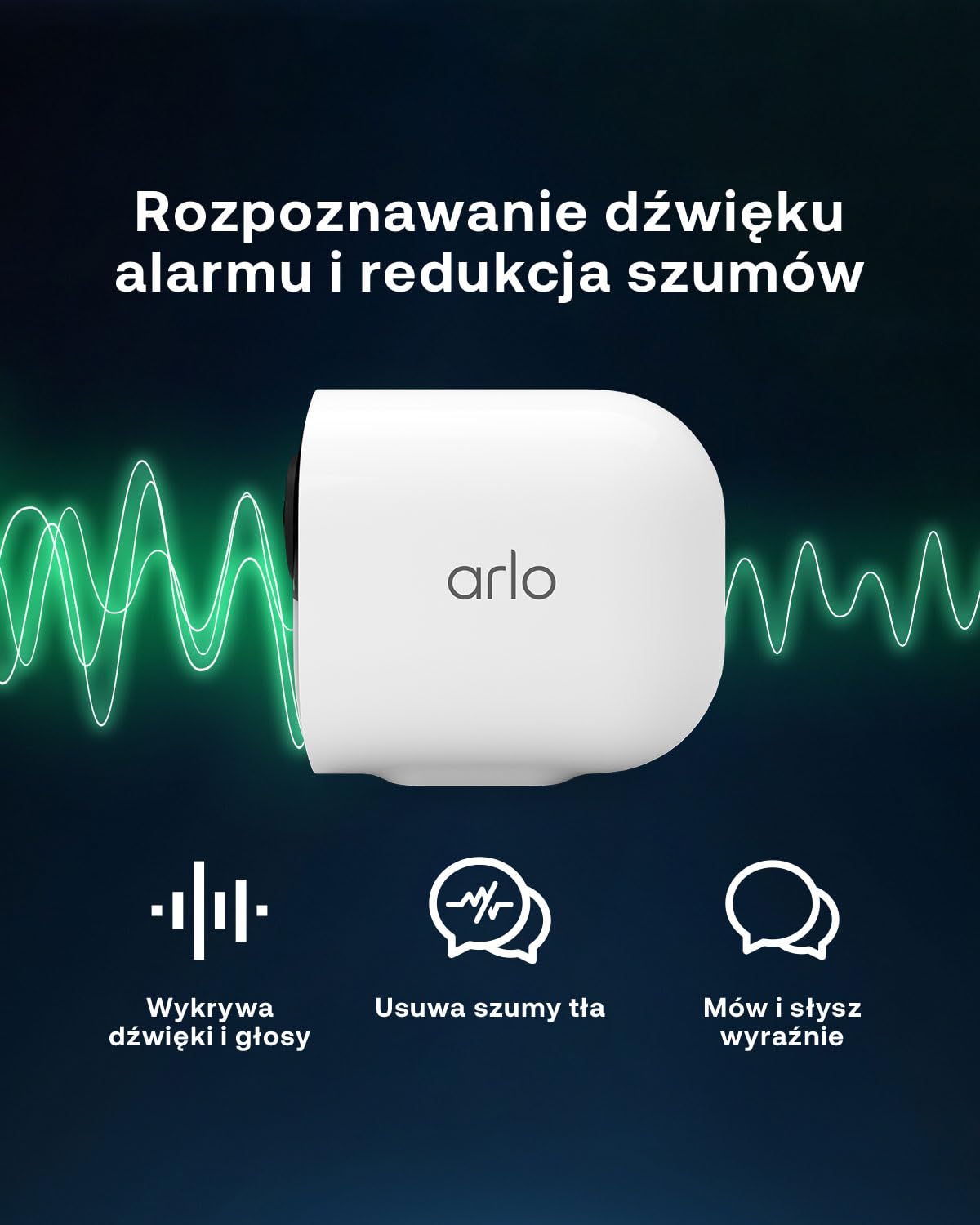 Arlo Ultra 2 4K IP zewnętrzna kamera monitorująca, zestaw 4 kamer | bezprzewodowa | z oświetleniem | tryb nocny w kolorze | czujnik ruchu | syrena | 3 msc. okresu testowego Arlo Secure