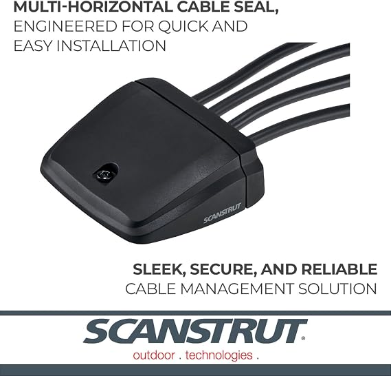 Scanstrut DS-H-Multi-BLK Horizontal Multi Cable Seal Black