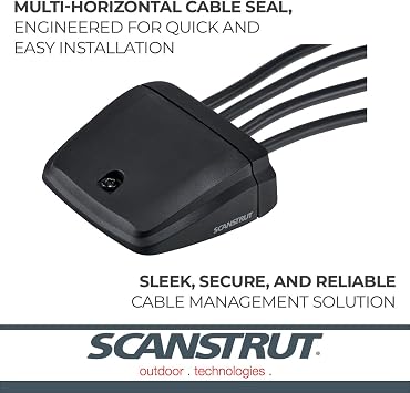 Scanstrut DS-H-Multi-BLK Horizontal Multi Cable Seal Black