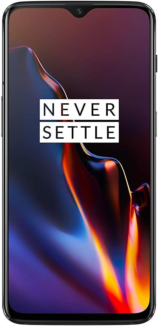 OnePlus 6T A6013 Dual Sim 128GB/8GB (Mirror Black) - Factory Unlocked - GSM ONLY, NO CDMA (Renewed)