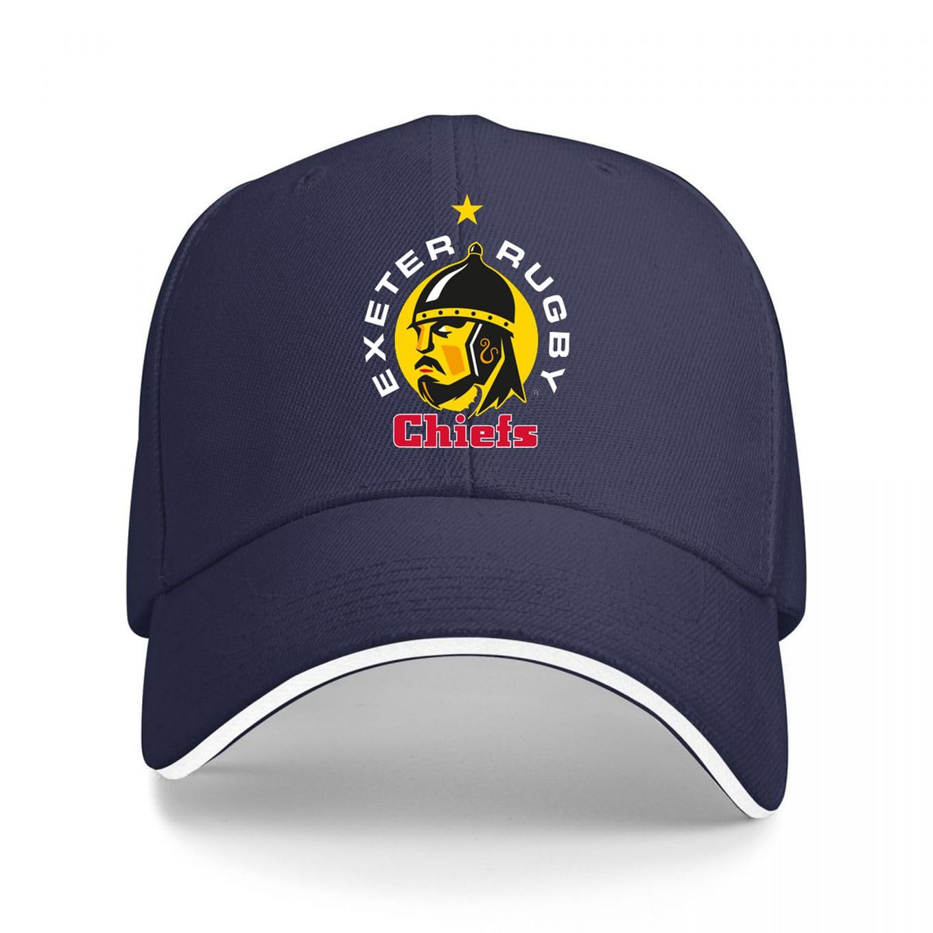 Inwedbw Exeter Chiefs Rugby Navy Blue Unisex Adjustable Baseball Cap